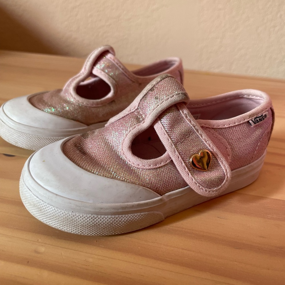 Vans Kids Pink Shoes